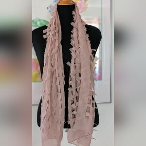 Mauve Berkeley Scarf with Cut Out Detail 2011